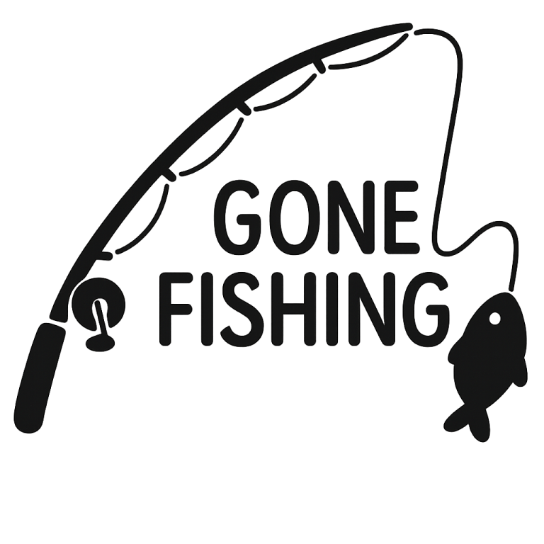 Fishing Pole - Instant Digital Download - svg, png, dxf, and eps files included!