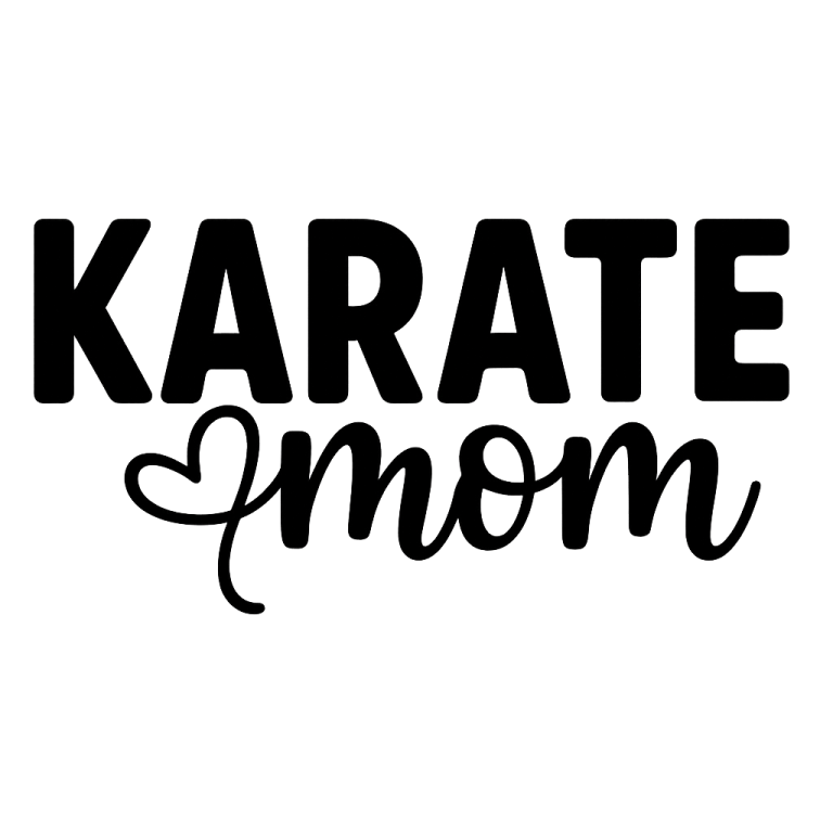 Karate Mom - Instant Digital Download - svg, png, dxf, and eps files included!