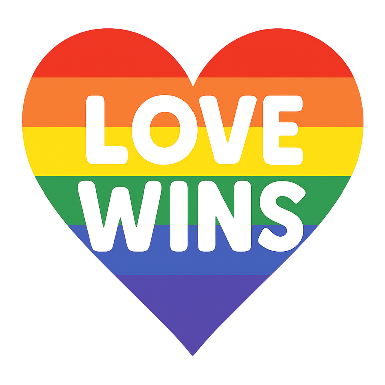 Rainbow Heart - Instant Digital Download - svg, png, dxf, and eps files included!