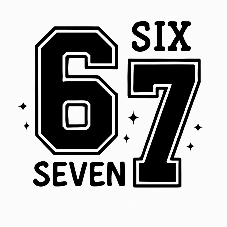Six Seven Svg Png, Funny Svg, Six Seven Shirt, 6 7 Svg, Viral Phrase Meme Svg, Funny Saying, Funny 6 7, Cut File For Cricut,Digital Download