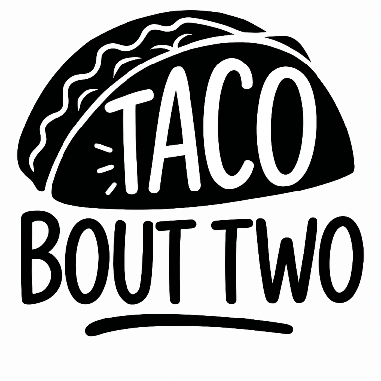 Taco Bout Two - Instant Digital Download - svg, png, dxf, and eps files included! Second Birthday, 2nd Birthday